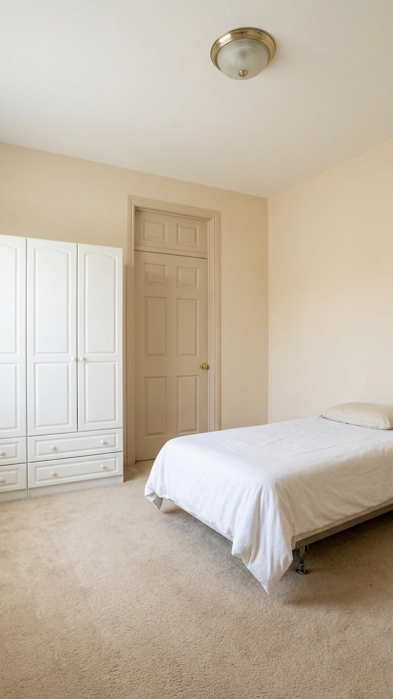 Suite parentale avec salle d'eau avant travaux