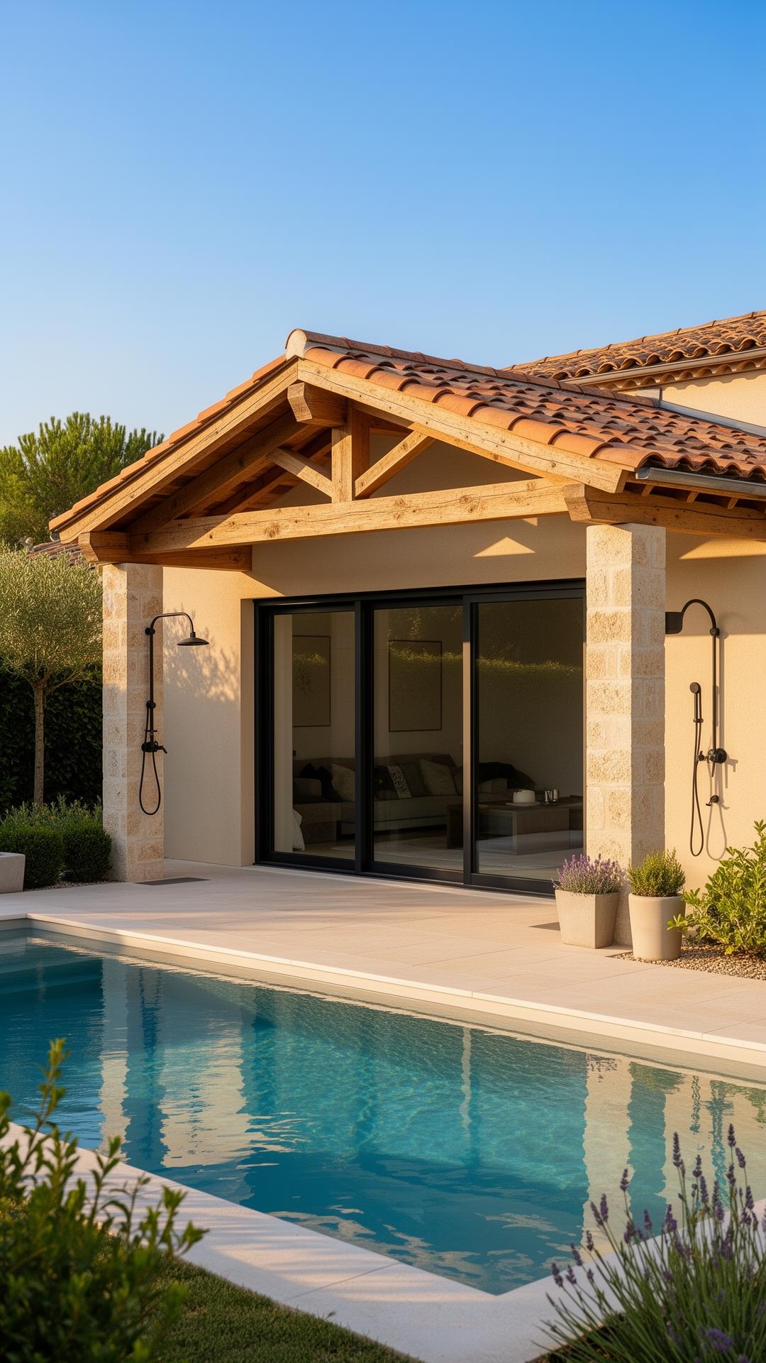 Pool house & espace détente