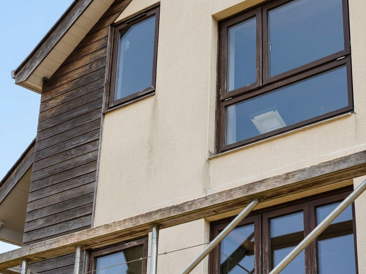 Isolation thermique par l'extérieur avant travaux